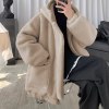 Áo khoác oversize fur coat, áo khoác trần bông unisex jack lane - ảnh sản phẩm 4