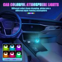 【cw】 Car Accessories USB Plug Lamps Night Interior Ambient Lights ASX Xpander ！