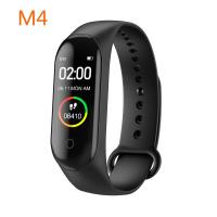 【CW】 M4บลูทูธ4.0สมาร์ทสำหรับ Mi Band 4กีฬาความดันโลหิต Heart Rate Monitor สายรัดข้อมือสมาร์ทสำหรับผู้ชายผู้หญิงสมาร์ทสร้อยข้อมือ