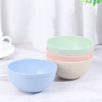 Wheat Straw Food Bowls Sets Breakfast Cereal Bowls Food Container For Salad Ramen Soup Tableware For Kids Family