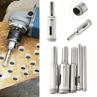 5/6/8/10/12mm5Pcs Diamond Coated Drill Bit Set Home Marble Ceramic Tile Glass Hole Saw Drill Bit Drilling For Power Tools