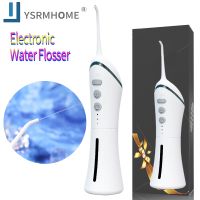 ZZOOI Oral Irrigator Water Flosser Electric Dental Whitening USB Rechargeable Gums Care Portable Cordless Jet Tooth Scaler Cleaner