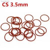 ✾ Red VMQ Silicone Ring Gasket CS 3.5mm OD 10 46mm O Ring Rubber Seal Pressure Cooker O-ring Food High Temperature Gasket