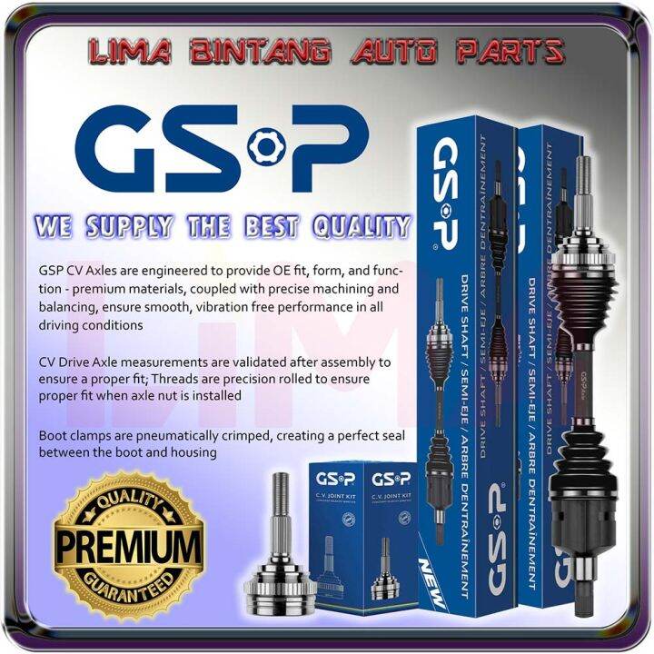 Perodua Alza 1.5 Drive Shaft Assy GSP *Original* Lazada