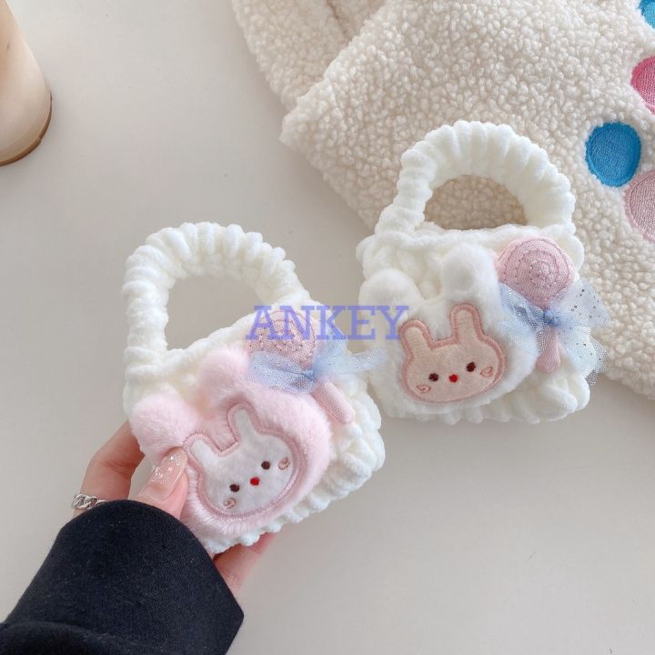 suitable-for-soundpeats-air-3-deluxe-air3-pro-true-air2-2-cover-white-cute-rabbit-knitting-diy-cute-handmade-fleece-case-protective-cover-headset-silicone-soft-shell-korea