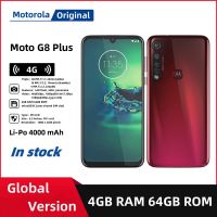 Original Motorola Moto G8 Plus 6.3 นิ้วสมาร์ทโฟน Octa-core 4GB RAM 64GB ROM 1080 x 2280 พิกเซล กล้อง 48MP Type-C วิทยุ FM Single SIM 4000mAh โทรศัพท์มือถือ Android