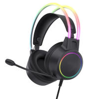 Ready Stock! X15 Pro Onikuma Rgb Headphones With Hd Flexible Mic 3.5mm Gaming Earphones Compatible For Xbox Ps5 Ps4 Switch