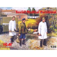 โมเดลประกอบ ICM Model 1/35 ICM35551 Soviet Medical Personnel (1943-1945)