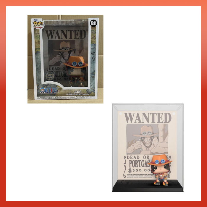 Funko Pop! One Piece – Ace (Wanted Poster) (Exclusive) #1291