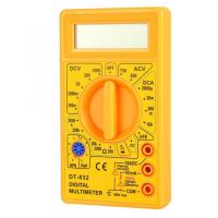 จอแสดงผล Dt-832ดิจิตอลมัลติมิเตอร์จอ Lcd Ac Dc Diode Freguency Multitester เครื่องทดสอบกระแสไฟฟ้าแสดงผลเรืองแสงพร้อมฟังก์ชั่นออด