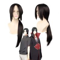 (คอสเพลย์วิกผม) วิกผมคอสเพลย์ใหม่ส่วน Uchiha HITACHI กระโปรงสีดำ Aph Yao วิกผมยาวสีดำสีน้ำตาลวิกคอสเพลย์สังเคราะห์วิกผมคอสเพลย์ + ตาข่ายคลุมผมสำหรับใส่วิก