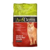 AvoDerm Adult Cat Chicken&amp;Herring Formula 1.59 กก. (3.50lbs) อาหารแมว สำหรับแมวโต (อายุ 1 ปี ขึ้นไป)