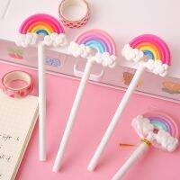 1pc Random Cartoon Rainbow Cloud Lollipop Ballpoint Pen School Supply Office Ballpoint Pen Styling Novelty Lovely Stationery Pens