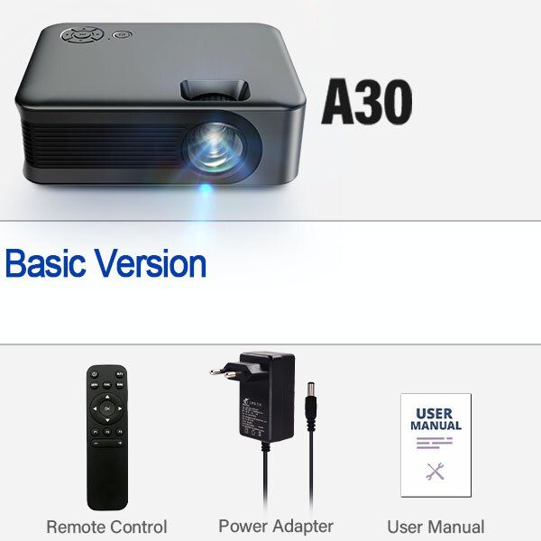 aun-โปรเจ็คเตอร์ขนาดเล็ก4k-a30สมาร์ททีวีโรงหนังโฮมเธียเตอร์โปรเจ็คเตอร์พกพา-led-beamer-3d-ภาพยนตร์ผ่านทางเอชดียูเอสบีพอร์ตรุ่นพื้นฐาน