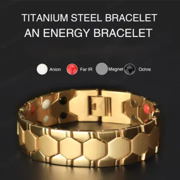 Titanium steel magnetic sale ochre bracelet