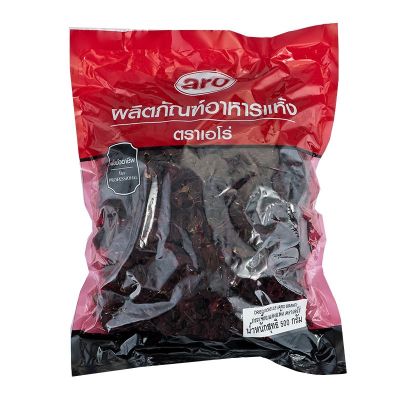 สินค้ามาใหม่! เอโร่ กระเจี๊ยบแดงแห้ง 500 กรัม aro Dried Roselle 500 g  ล็อตใหม่มาล่าสุด สินค้าสด มีเก็บเงินปลายทาง