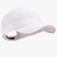 หมวกแก๊ปใส่วิ่งปรับขนาดได้ สำหรับชาย/หญิง   RUNNING CAP MOTTLED WHITE ADJUSTABLE: HEAD SIZE 51 A 63 CM MEN WOMEN