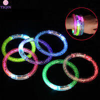 TEQIN Hot Sale Glow Bracelet Led Bracelet Light Up Party Prop Flash Bangle For Concerts Festivals Parties Night Events