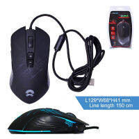 OKER M029 Global Lighting Gaming Mouse เมาส์มาโคร 7 ปุ่ม 6400 DPI