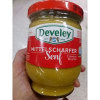 ?Import for U? Develey Mustard Medium Hot มัสตาร์ดเข้มข้นปานกลาง ดีวีเลย์ 265 กรัม