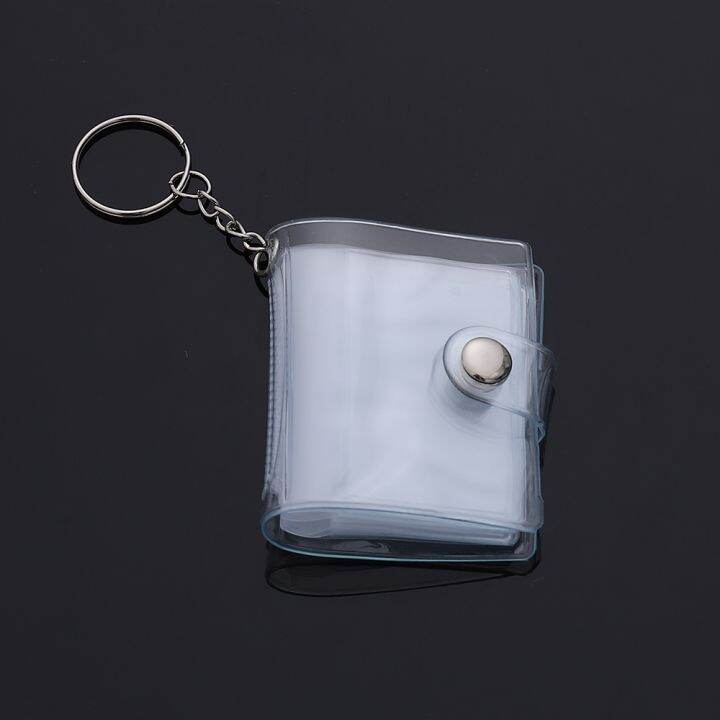 20-pages-mini-photo-album-keychain-small-instant-picture-album-pendant-id-photo-storage-interstitial-pocket-keyring-lover-memory