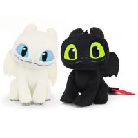 DreamWorks ลิขสิทธิ์แท้ ตุ๊กตา Toothless / Light Fury : mini How to Train Your Dragon 3