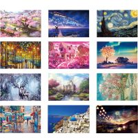 Adults 1000 Pieces Jigsaw Puzzles Educational Toys Cartoon Landscape Animal Anime Kids Intellectual Educational DIY Puzzle Game