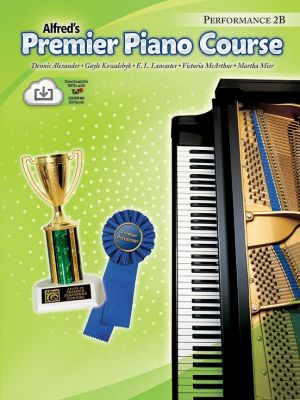 Premier Piano Course 2B | PERFORMANCE (Downloadable MP3s with Software)