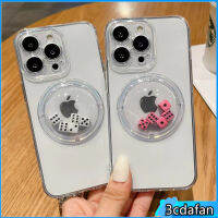 เคสโทรศัพท์ลูกเต๋าเพื่อความสนุกดีลักซ์สำหรับ iPhone 14 13 12 11 Pro Max 12 13 Pro 14 Plus เคสโทรศัพท์ซิลิโคนนิ่มกันกระแทกสำหรับ iPhone 14 Pro Max