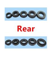 1pcs 11mm 12.6mm 22.2mm 24mm Motorcycle Car Brake Pump Piston Seal Front 14mm Rear Leather Bowl Repair Kit 19.6mm 175mm