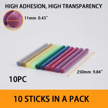 10/20/30/50Pcs 7x100mm Transparent Hot Melt Glue Sticks For Electric Glue  Gun Craft Album Repair Tool Alloy Tool Accessories