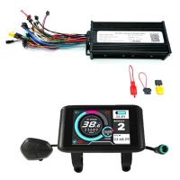 Sine Wave Ebike Controller Sine Wave Ebike Controller Kit 48V 52V 60V 72V 1500W-3000W 45A 3โหมดพร้อมจอแสดงผล LCD ที่มีสีสัน UKC-1