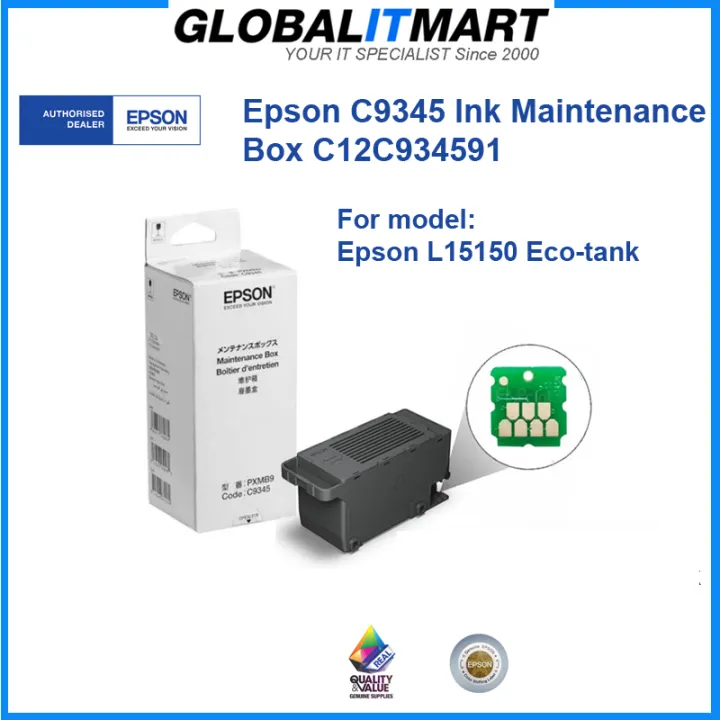 Epson L15150 Printer Ink Maintenance Box C12C934591 for model Epson