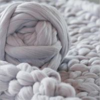 【CW】♈✙  250G Super Soft Wool Yarns Bulky Arm Roving Knitting Blanket Coarse Hand Knit Spinning Crocheting Sewing Yarn