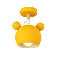 ZZOOI Macaron Creative Porch Balcony Corridor Childrens Room Cartoon Decoration Light Fixture Nordic Mickey Small Ceiling Lamp