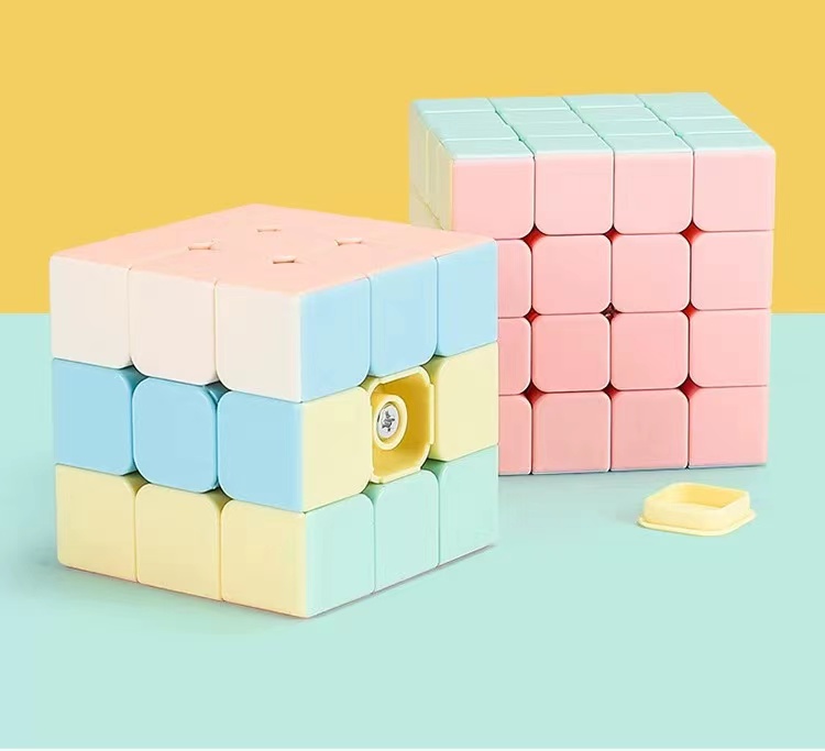 Rubiks el Rubiks 5 piezas Conjunto de regalo de Mega intranquilo Toys cubo mágico Blando 