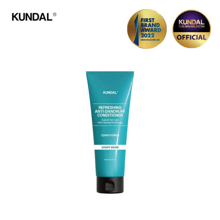 [KUNDAL] Refreshing Anti-Dandruff Conditioner 240ml | Lazada
