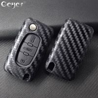 ❒☜❃ Ceyes Car Styling 3 Buttons Remote Silicone Key Fold Shell Cover Case For Citroen C2 C4 C5 C6 C8 For Peugeot 207 407 Accessories