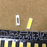 100PCS/Lot  LED 7020 SMD Bead LCD TV Display Backlight Highlight 50LM 0.5W Cool White PT70Z03 V1 Electrical Circuitry Parts