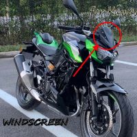 For kawasaki Z400 2019-2021 Accessories Motorcycle Windshield Screen Front Air Deflector Windscreen Glass 2019 2020 2021