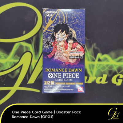 One Piece Card Game [OP01-BOX] One Piece Booster Pack: ROMANCE DAWN (Sealed Box) แบบ 1 กล่อง