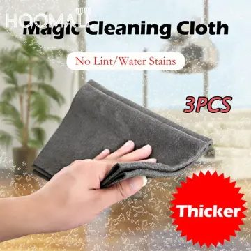 3/5/10pcs;Magic Cloth Glass Cloth No Trace No Watermark Cleaning