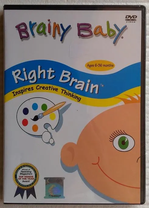 Brainy Baby Right Brain DVD Children Educational Learning Series | Lazada