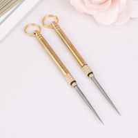 Nansouf Family Flower Titanium Alloy Toothpick Fruit Fork Keychain Camping Tool Toothpick Outdoor Tool