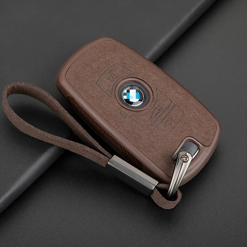 Car Key Case Cover Fob Key Bag Key Holder Keychain For Bmw F20 F30
