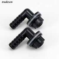 3/8 "ถึง 14 มม.ข้อศอก 90 องศาระบายน้ำ Connector Aquarium Fish Tank ท่อระบายน้ำอะแดปเตอร์ชลประทานท่อข้อต่อ-Shief