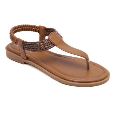 sell tong sandals on the new 2023 and summer women cross-border leisure a undertakes to flat shoes