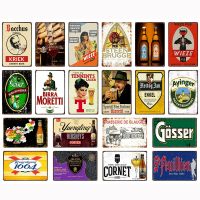 Belgium Germany NL Beer Retro AYINGER Vintage Metal Tin Signs Poster Decor for Room Bar Pub Club Man Cave Wall Decoration A-145