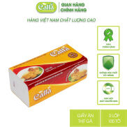 Giấy ăn thịt gà & các loại gia cầm Calla 100 tờ siêu dày dai, không mủn