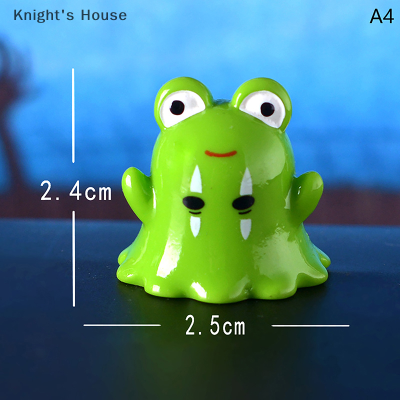 Knights House เครื่องประดับภูมิทัศน์หมูกระต่ายน่ารักขนาดเล็กสำหรับตกแต่งโต๊ะบ้านตกแต่งฮาโลวีนสัตว์ขนาดเล็ก